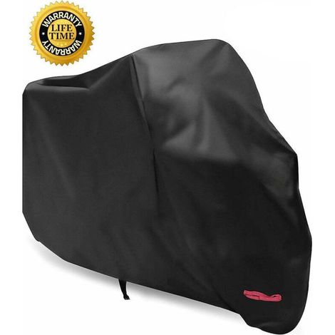 Funda protectora para motocicleta, scooter y moto - para Harley-Davidson, Honda, Suzuki, Kawasaki - L (220x95x110 cm)