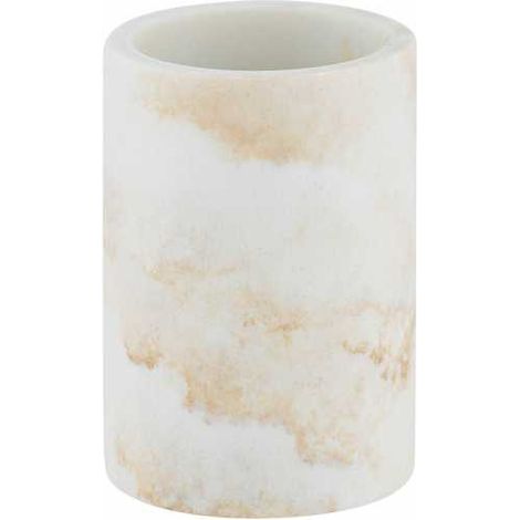 Wenko Porta Odos per spazzolino da Denti e dentifricio, Poliresina, Bianco, 8 x 10 x 8 cm (1/7)