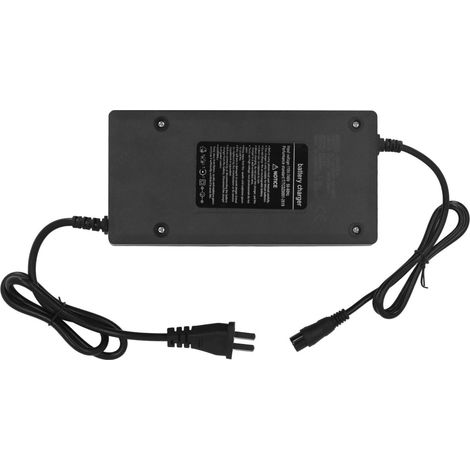Chargeur intelligent 60V 5A 350W pour batterie lithium, adaptateur secteur universel 110-240V, prise américaine, charge rapide et sécurisée. (1/5)