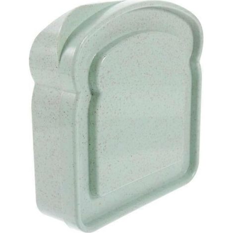 Boîte à sandwichs avec couvercle, boîte de rangement pour aliments, boîte à sandwichs pour toasts (1/4)