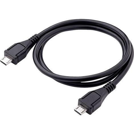 Akyga cavo ak-usb-17 usb 0,6 m 2.0 micro-usb b nero (1/2)