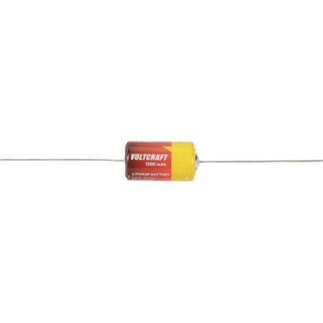 VOLTCRAFT ER 14250 AX Pile spéciale 1/2 LR6 (AA) picot à souder axial Li-SoCl2 3.6 V 1200 mAh 1 pc(s) S156592
