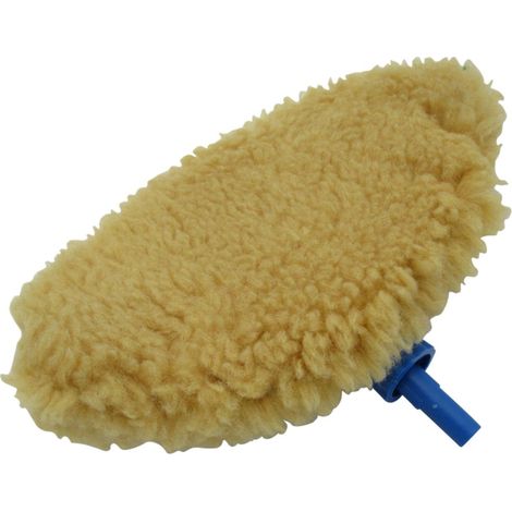 Replacement Mitt And Head for Easy Wash Hand Pump - Spare Lambs Wool Mop Clean (1/5)