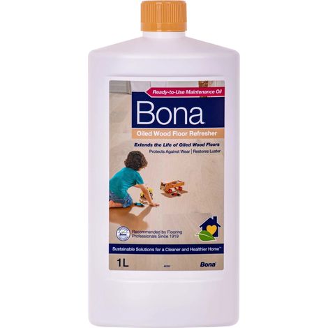 BONA Parkett Refresher 1 Liter für geölte Böden Oiled Wood Floor Refresher (1/5)