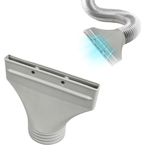 Générique Kit Fenetre pour Climatiseur Mobile, Adaptateur de Tuyau d'Échappement à Fenêtre Plate, Idéal (Pièce Unique) (1/5)