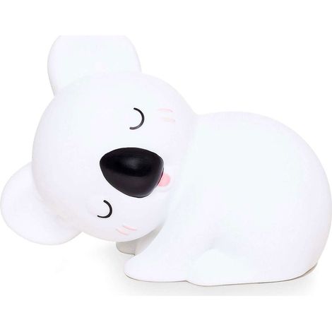 Veilleuse rechargeable souple koala blanc (1/4)