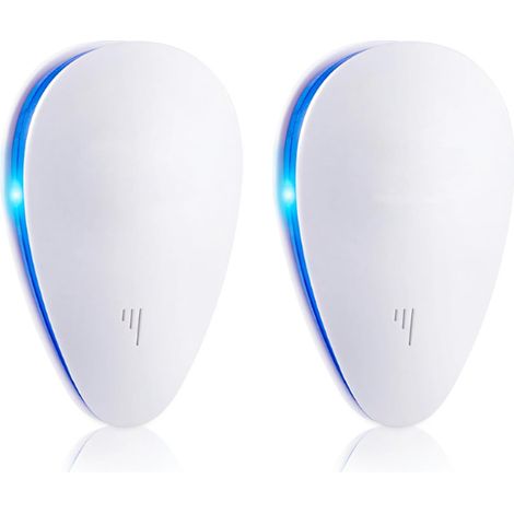 Blanc,Ultrason Souris Ultrason Souris Et Rats, Pour Nuisible - Prise Anti Moustique – Anti Araignées - Répulsif Chauves-Souris (1/5)