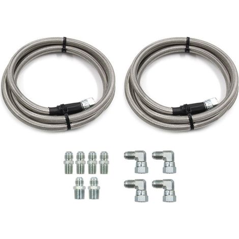 52-Zoll-Edelstahl-Getriebekühler-Schlauchverbinder TH350/700R4/TH400 (1/4)