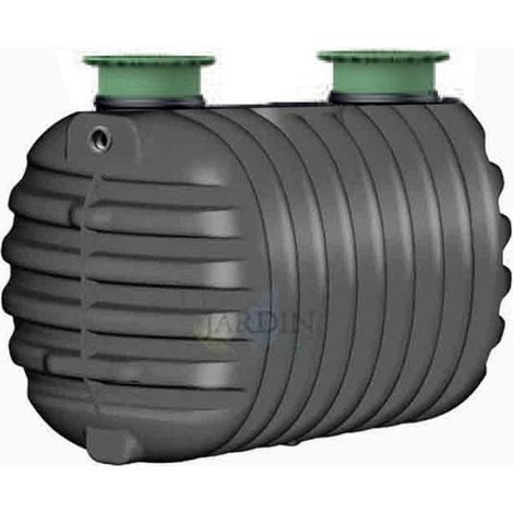 Graf – Fosse septique enterrée 2000 litres – Dimensions 171 x 124 x 160 cm – Réservoir monobloc en polyéthylène recyclable – Pour 3 à 5 personnes