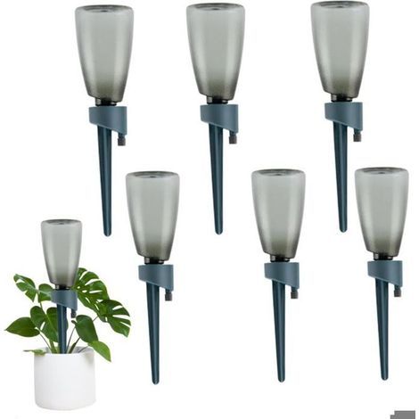 Plant Watering Device, 6 Reservoirs with 500ml Drip Irrigation Kit