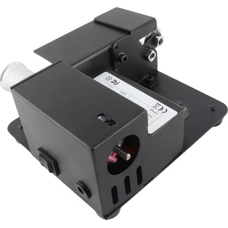 Mini ponceuse à bande électrique réglable, meuleuse à polir, 220V, pour bricolage (1/5)