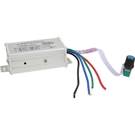 PWM-Drehzahlregler für 9-60V 10A Gleichstrommotoren, einstellbare Drehzahlregelung (1/5)