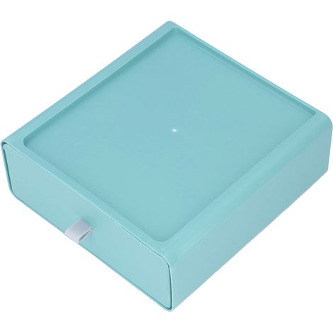 Boîte de Rangement Empilable pour Bureau, Étanche - Organisateur de Fournitures ou Maquillage, Vert (1/5)