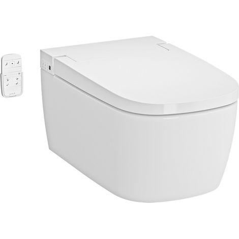 Vitra V-Care 1.1 Smart Essential Dusch-WC mit Fernbedienung + Anpassbare Funktionen, 100 % hygienisch (5674B003-6193) (1/5)