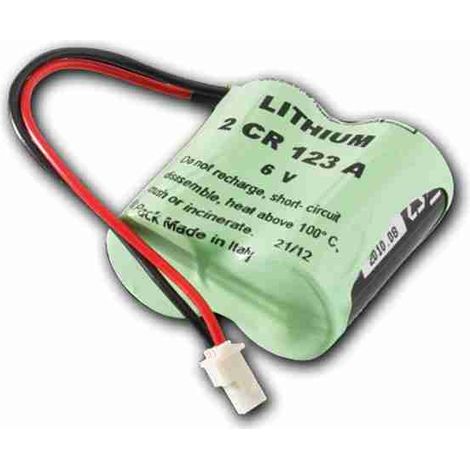 ZRL7.2-1.6 - PAQUETE DE BATERÍAS DE LITIO 6V CARDIN ZRL7.2-1.6 AUTOMATISMOS AUTOMATISMOS ORIGINALES
