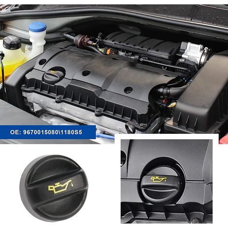 Le 1180S5 convient aux bouchons de remplissage d'huile Peugeot 208, 308, 408, 2008, 3008, 4008, 5008, C2 et C3 avec joints d'étanchéité. (1/4)