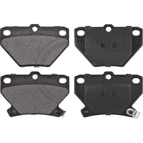 KIT PASTIGLIE FRENO POSTERIORI compatibile con TOYOTA COROLLA VERSO (E12) / PASTIGLIE FRENANTI AUTO OEM P 83 052, / SOSTITUZIONE DIRETTA / BASSA POLVERE / SILENZIOSO