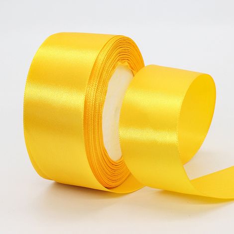 1 rouleau de ruban, 4 cm de large x 22 m de long - un magnifique ruban double face, idéal pour les cadeaux de Noël, les nœuds de mariage et les décorations.