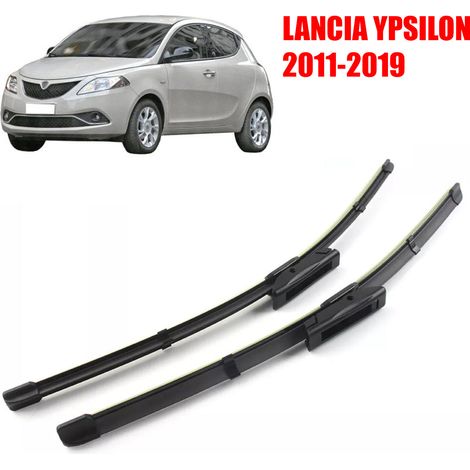 DISCORAMA® KIT 2 SPAZZOLE TERGICRISTALLO ANTERIORE PER LANCIA YPSILON DAL 2011-2019 600MM+380MM (1/5)