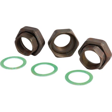 Raccord 2''3/4 en fonte noire pour tube DN50 - SIEMENS : ALG503
