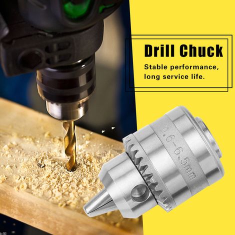 0,6–6,5 mm Mini-Bohrfutter mit Schlüssel für elektrische Bohrmaschinen (B10) (1/5)