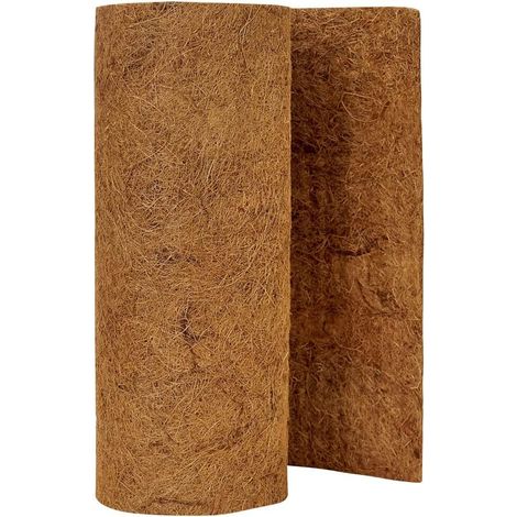 Rouleau de Tapis de Coco Naturel 30x300cm Doublure en Fibre de Noix de Coco pour Revêtement de Panier Suspendu Pot de Fleurs et Tapis d'Hiver pour Reptiles (1/5)