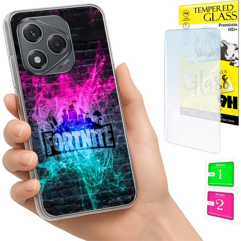 Schutzhülle für Honor 400 Lite: Foto-Rückseite + 9H-Glas (1/5)