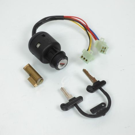 Kit serrure origine pour Moto Yamaha 50 DT 2002 5BK-H2021-00 Neuf (1/4)