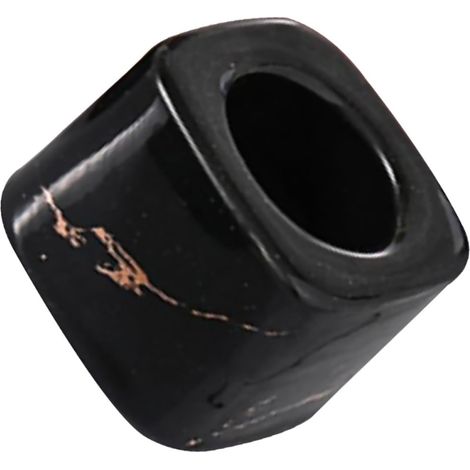 Porte-brosse à dents électrique KICHOUSE en céramique noir pour salle bain et cuisine (1/5)