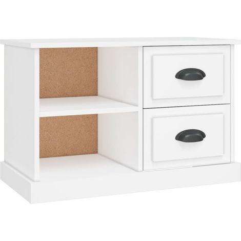 Maison Exclusive - TV-Schrank Weiß 73x35,5x47,5 cm Holzwerkstoff