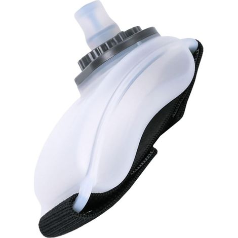 Bracelet gourde de sport souple, gourde pour la course à pied et le fitness, porte-gourde demi-blanc, complément alimentaire à main