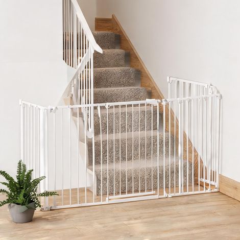 Barrière pour chien blanco en acero al Carbono ABS 61 x 3 x 75 cm (1/5)