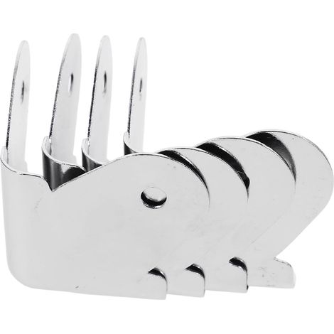Lot de 4 protections d'angle métalliques pour meubles, design (1/5)