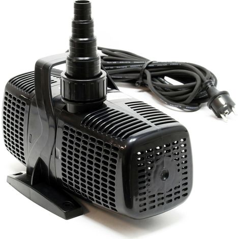 Pompa per acqua da laghetto filtro filtrazione a ruscello acquario ecologico piccolo laghetto 8000 litri all'ora 70 watt 160002088 (1/5)
