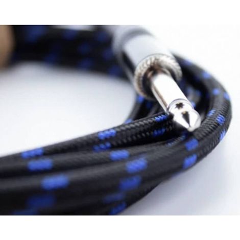Cordial 14771 Jack Audio Cavo [1x Spina jack da 6.3 mm (mono) - 1x Spina jack da 6.3 mm (mono)] 7.50 m Nero, Blu Rivest (1/5)