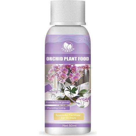 1/2 Pièces Orchidée Engrais Liquide Concentré Croissance Rapide Enracinement Nutrition Végétale Spéciale (1/5)