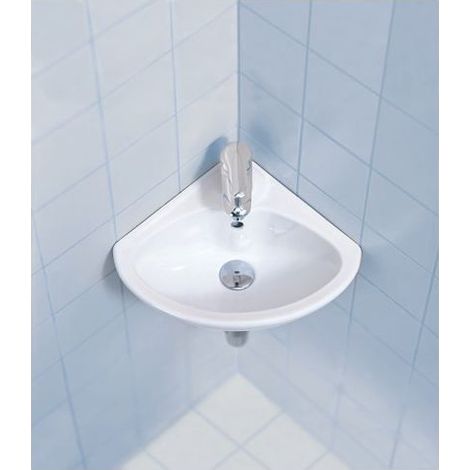 Duravit Eck Handwaschbecken Starck 3 44cm, mit Überlauf, 1 (1/5)