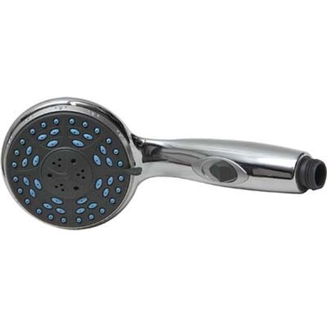 Douchette 4 fonctions dont stop eau/anticalcaire - chrome - Tendance (1/3)