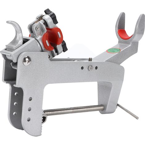 Boat Fishing Rod Holder, 360 Degree Rotatable Aluminum Alloy Bracket, Fits 15-55mm (0.6-2.16in) Fishing Rods.