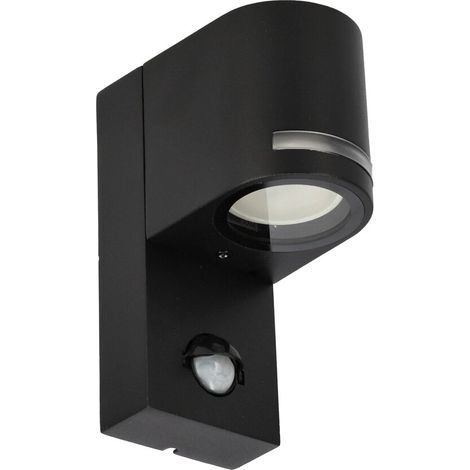 Applique extérieure avec détecteur de mouvement VIRA 1 SENSOR GU10 noir IP54 EDO777376 Garden Line
