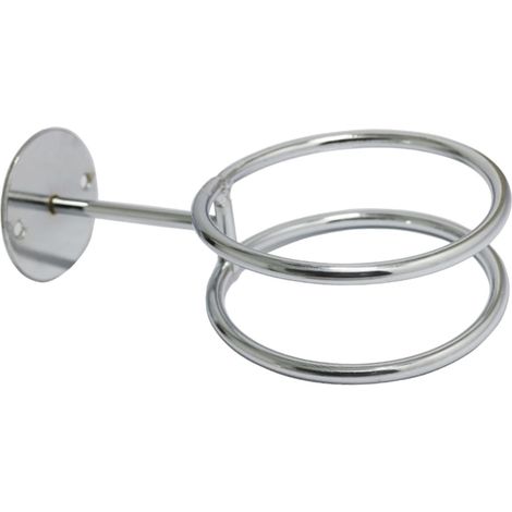 Supporto per asciugacapelli, rastrelliera a parete per asciugacapelli, per bagno, staffa per bagno/camera da letto, gancio per asciugacapelli, staffa a parete (1/5)