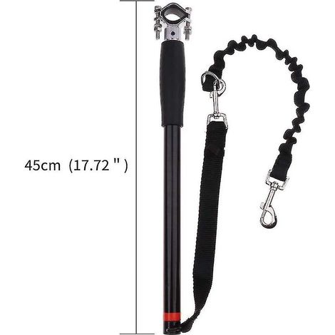 Laisse mains libres pour chien, laisse pour vélo d'exercice pour chien, laisse pour vélo d'exercice (1/4)