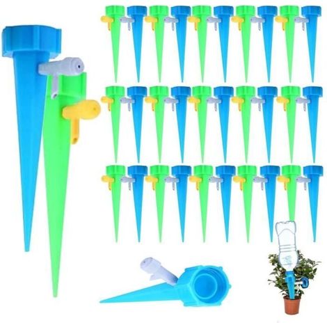 Drip Bottle, 30-Piece Adjustable Valve Irrigation System for Plant Watering