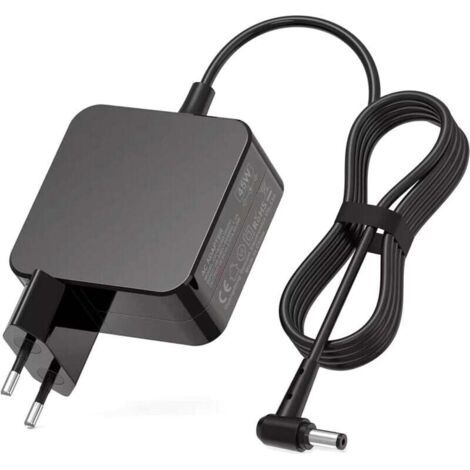 Pair 19V 2,37A 45W Laptop-Ladegerät – Kompatibel mit ASUS Vivobook und Zenbook – 2,4 m Kabel – Einfaches Kabelmanagement