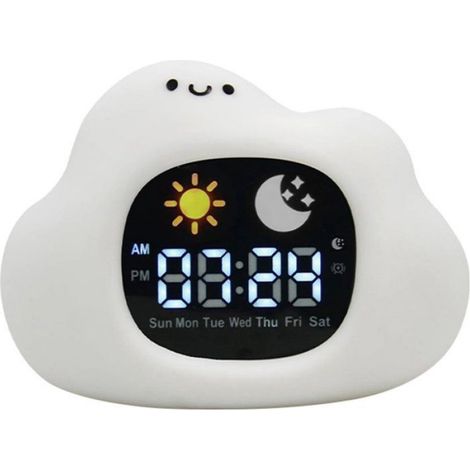 Veilleuse Enfant - Lumière LED Changeante Couleur - Minuterie Auto Extinction 30/60 Min - Fonction Veilleuse Nuit - 1 Pièce (1/5)