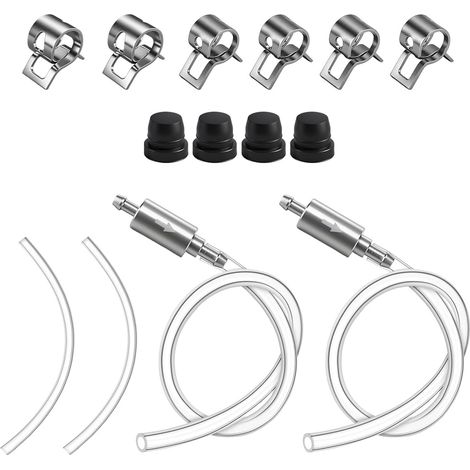 Kit Purge Frein Moto 2 Pièces Purgeur de Frein Moto Avec Tuyau et Clapet Anti Retour pour Changement du Liquide de Frein et Entretien du Freinage (1/5)