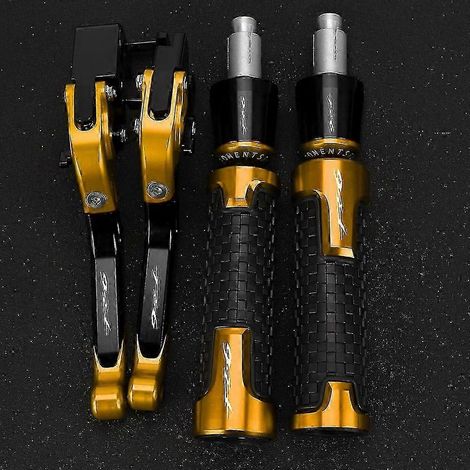 Accessoires moto uniques et compatibles avec Yamaha FZ6 Fazer 600 FZ6N FZ6S FZ6 SN 2004-2010 2009 : leviers de frein et d'embrayage, poignées de guidon, embouts de guidon. (1/5)