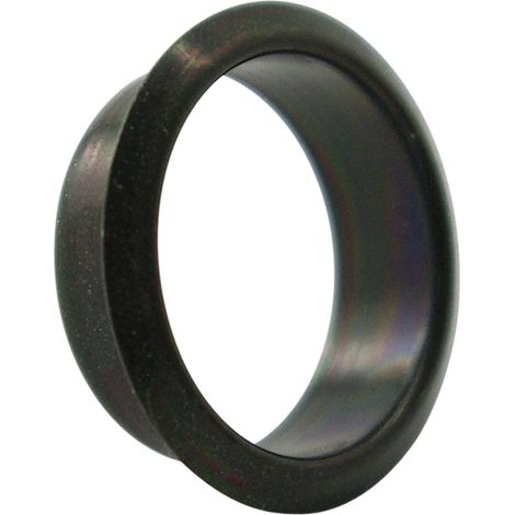 Hekna Zylinderrosette ø 16,5 mm (Türrosette) Schlossrosette Messing schwarz