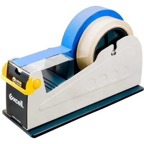Heavy Duty Steel Office Tape Dispenser with Safety Blade Cover (50.8mm) Desktop Dispenser for Office, Retail Store and Warehouse Packaging (1/5)