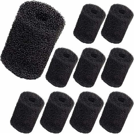 10 pièces de Rechange pour épurateur de Queue Polaris pour Queue de Tuyau de Nettoyeur de Piscine Vac-Sweep - Convient à 180,280,360,380,480,3900 Mousse à l'extrémité du Tuyau (1/4)